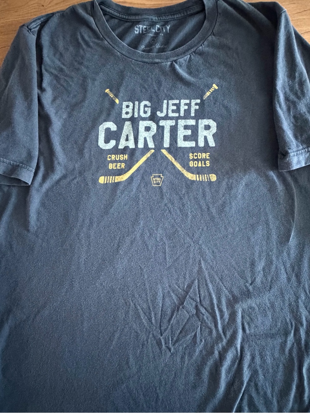 Men’s Pittsburgh Penguins Short Sleeve Tee - Steel City Brand